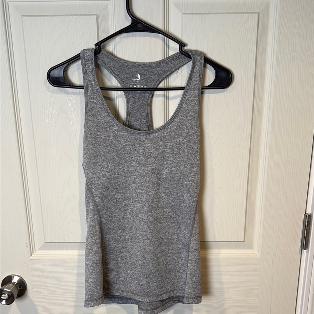 IcyZone Gray Athletic Tank Top